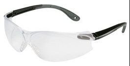 3M™ Virtua™ V4 Protective Eyewear 11672-00000-20 Clear Anti-Fog Lens, Black/Gray Temple #70071540382